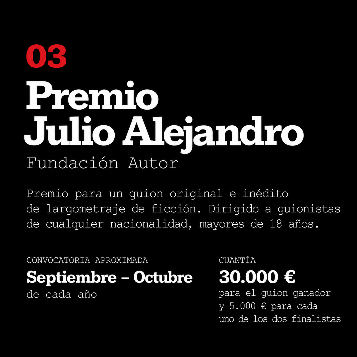JULIO ALEJANDRO